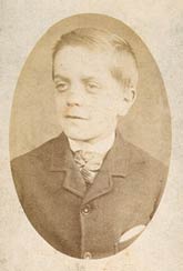 George as a boy